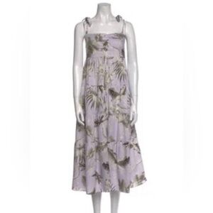 Erdem silk and cotton Maxi Dress